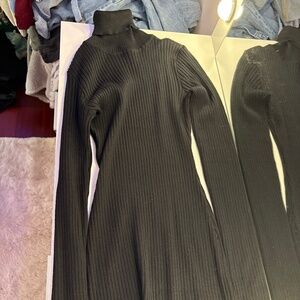 Wild fable Womens Turtle neck mid length dress